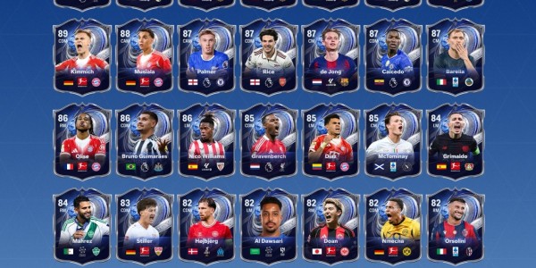 开云网站-EAFC26年度蓝候选：27名前锋含梅罗，亚马尔拉菲萨拉赫被列为中场